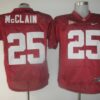 NCAA Alabama Crimson Tide 25 Rolando McClain Red Men Jersey