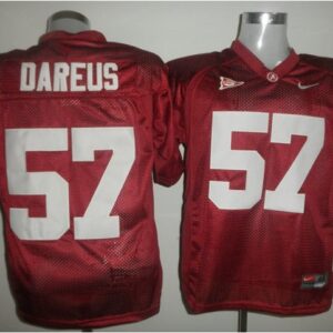 NCAA Alabama Crimson Tide 57 Marcell Dareus Red Men Jersey