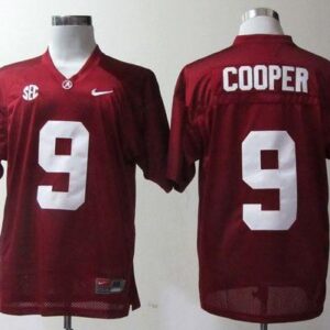 NCAA Alabama Crimson Tide 9 Amari Cooper Red Men Jersey