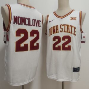 Iowa State Cyclones 22 Milan Momcilovic White Vapor Limited Men Jersey