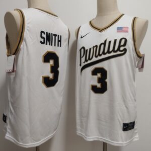 Purdue Boilermakers 3 Braden Smith White Vapor Limited Men Jersey