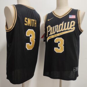 Purdue Boilermakers 3 Braden Smith Black Vapor Limited Men Jersey